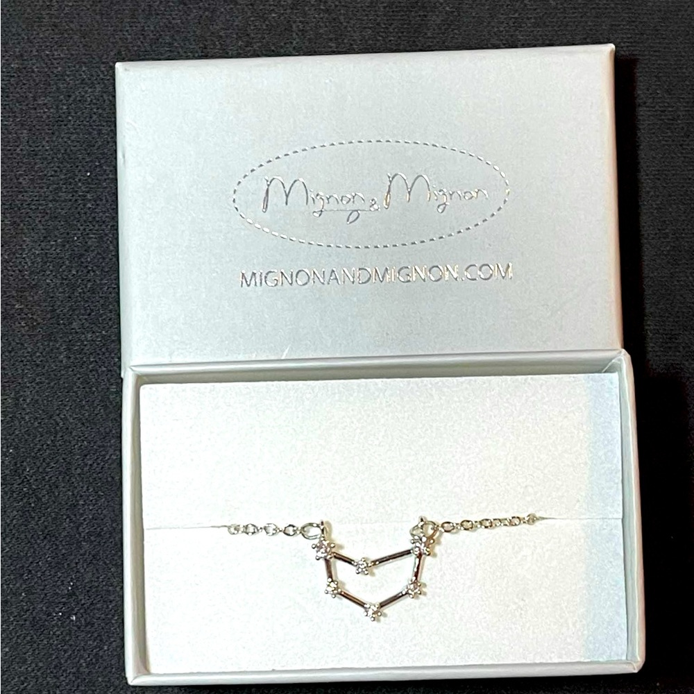 99 - Mignon & Mignon Capricorn silver necklace